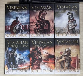 Vespasián 1-6 - Obránce Říma, Římský popravčí, Falešný římský bůh, Padlý římský orel, Vládcové Říma, Ztracený syn Říma