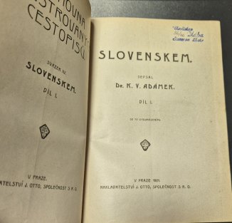 Slovenskem I.+II. díl