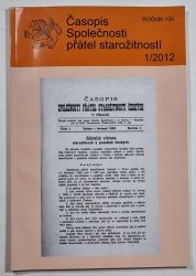 Časopis Společnosti přátel starožitností 1/2012 - 