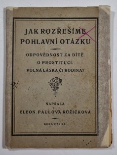 Jak rozřešíme pohlavní otázku