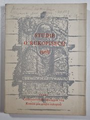 Studie o rukopisech 1968 - 
