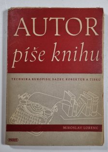 Autor píše knihu