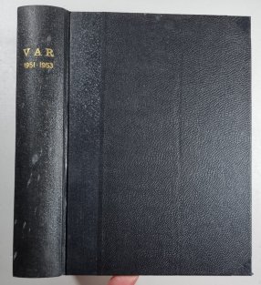 VAR ( List pro kulturní otázky ) ročník IV. / 1951-1953