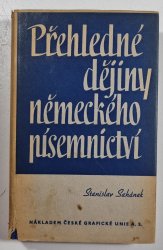 Přehledné dějiny německého písemnictví - 