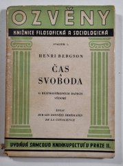 Čas a svoboda - O bezprostředních datech vědomí