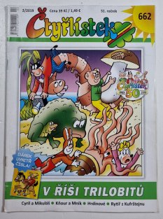 Čtyřlístek #662: V říši trilobitů