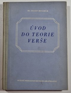 Úvod do teorie verše