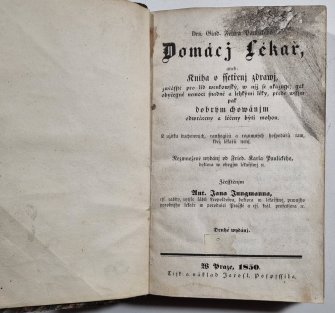 Dra. Gind. Felixa Paulického Domácj lékař 