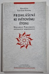 Prohlášení ke světovému étosu - Deklarace parlamentu světových náboženství