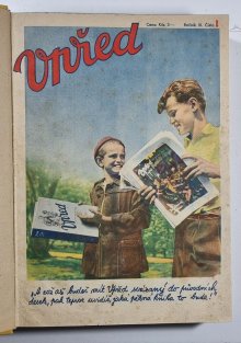Vpřed  3. ročník / 1948 (45 sešitů)
