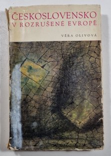 Československo v rozrušené Evropě