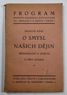 O smyslu našich dějin