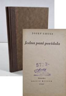 Jedna paní povídala