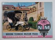 Národní technické muzeum Praha - Automobily 1893-1934 - 12 pohlednic