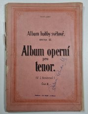 Album operní pro tenor II. - 