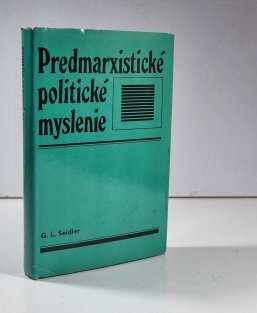 Predmarxistické politické myslenie (slovensky)
