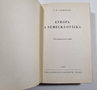Evropa a německá otázka