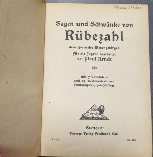 Rübezahl (Sagen und Schwänke)