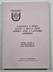 Kapitoly z dějin státu a práva zemí Afriky, Asie a Latinské Ameriky - 