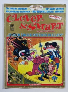 Clever & Smart Nr.2 Immer Ärger mit dem Bullen! (Golden COMICS-Gags)