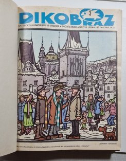 Dikobraz - ročník  XXXIII./ 1977 (konvolut)