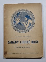 Záhady lidské duše - Nástin metapsychologie