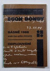 Básně 1988, aneb, Čas spíše chmurný / Odplouvání - 