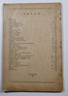 Český zápas 1922 - rodinný kalendář církve československé (ročník I.)