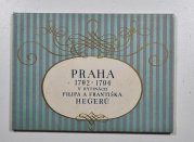 Praha 1792-1794 v rytinách Filipa a Františka Hegerů - Soubor 12  obrazů