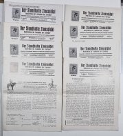 Der Standhafte Zinnsoldat 1933 (konvolut č. 65,66,67,68, 69,70,73,74 ) - Nachrichten für Liebhaber der Zinnfigur