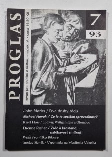 Proglas 7/1993, roč. IV.