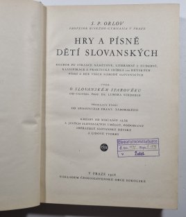 Hry a písně dětí slovanských
