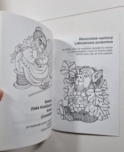 Strašidelné omalovánky paní V. Klimtové