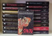 Sano Ičiró 1-18 (KOMPLET) - Šinjú + Bundori + Cesta zrady + Tetovaná konkubína + Samurajova žena + Černý lotos + Tajný deník paní Vistárie + Palác Dračího krále + Navoněný rukáv + Dotek smrti + Rudá chryzantéma + Sněhová císařovna + Ohnivé kimono + Pavilon z oblaků +  Róninova milenka +  Hra s vonným dýmem + Šógunova dcera + Vějíř s kosatci