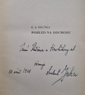 Pohled na odchodu