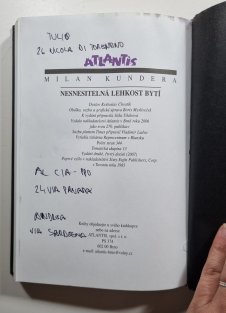 Nesnesitelná lehkost bytí