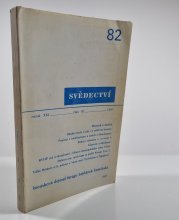 Svědectví 82/1987 (ročník XXI) - 