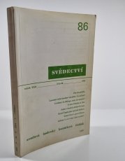 Svědectví 86/1989 (ročník XXII) - 