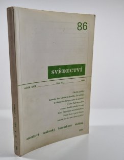 Svědectví 86/1989 (ročník XXII)