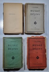 Ruské dějiny 1,3,4,5 (4 svazky) - 