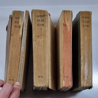 Ruské dějiny 1,3,4,5 (4 svazky)