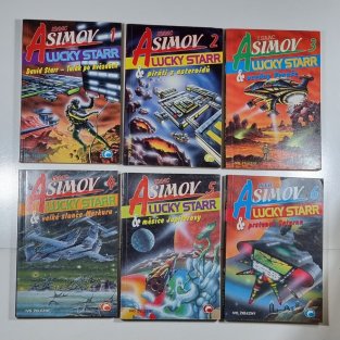 Lucky Starr 1-6 - David Starr - Tulák po hvězdách / & piráti z asteroidů / & oceány Venuše / & velké slunce Merkuru / & měsíce Jupiterovy / & prstenec Saturnu