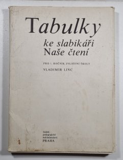 Tabulky ke slabikáři naše čtení pro I. ročník zvláštní školy