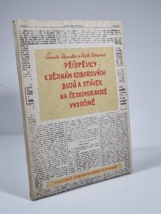 Příspěvky k dějinám k odborových bojů a stávek na Českomoravské vysočině