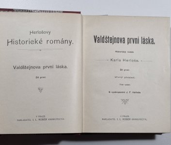 Valdštejnova první láska I.+II. 