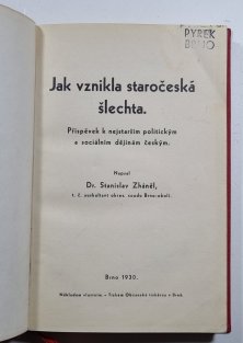 Jak vznikla staročeská šlechta