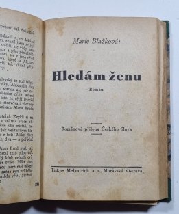 Letectvo podloudníka Broda / Hledám ženu