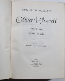 Oliver Wiswell 1+2