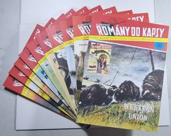 SUDOPSKÉ Romány do kapsy 1 - 10 ( RODOKAPS )