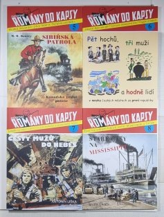SUDOPSKÉ Romány do kapsy 1 - 10 ( RODOKAPS )